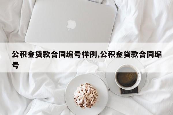 公积金贷款合同编号样例,公积金贷款合同编号