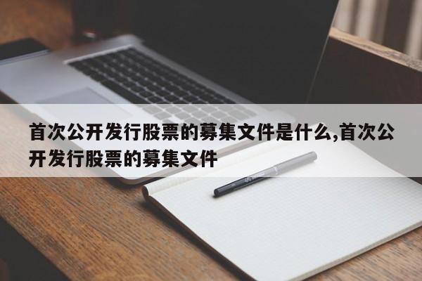 首次公开发行股票的募集文件是什么,首次公开发行股票的募集文件