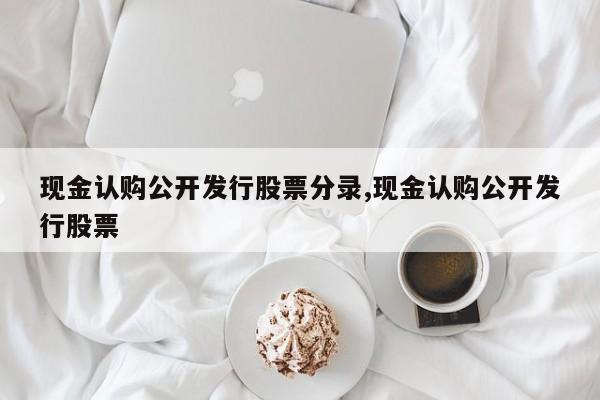 现金认购公开发行股票分录,现金认购公开发行股票