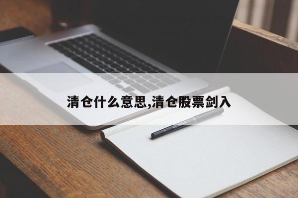 清仓什么意思,清仓股票剑入