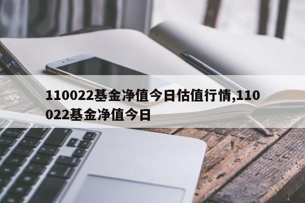 110022基金净值今日估值行情,110022基金净值今日